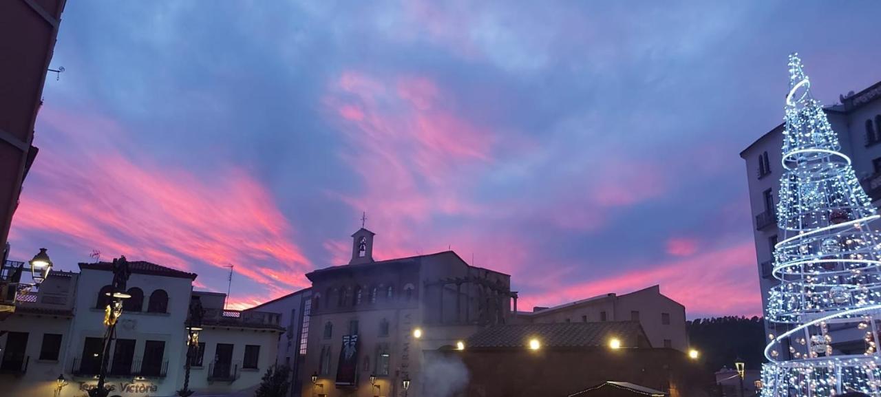 Casa De Poble Termes Romanes Caldes De Montbui Kültér fotó