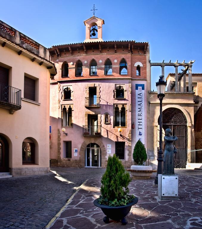 Casa De Poble Termes Romanes Caldes De Montbui Kültér fotó
