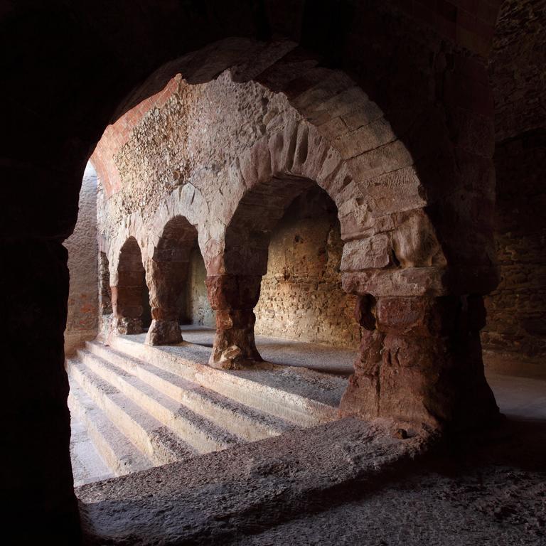 Casa De Poble Termes Romanes Caldes De Montbui Kültér fotó